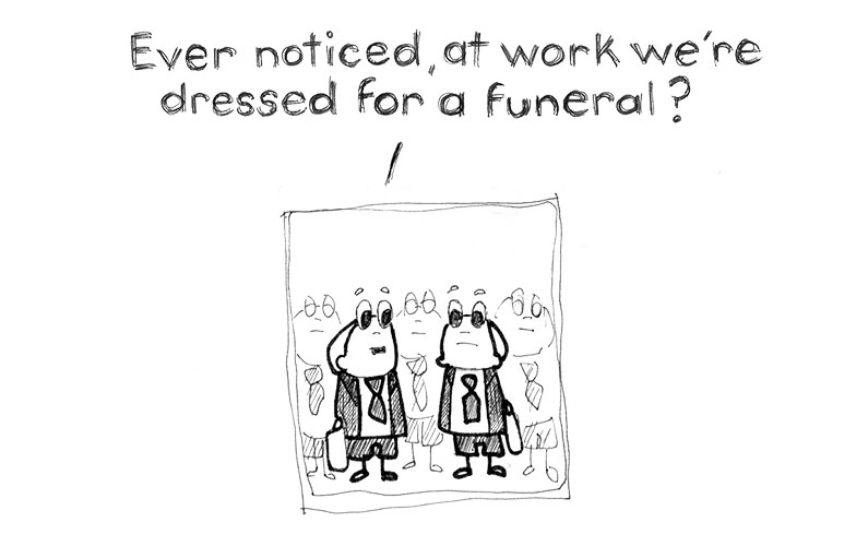 Brene Brown on why we wear funeral clothes to work