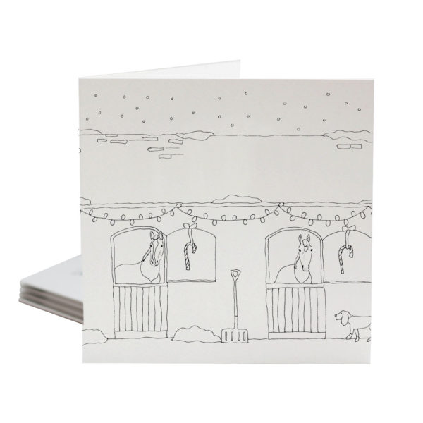 Colour Your Own Christmas greeting cards 6-pack - Image 5