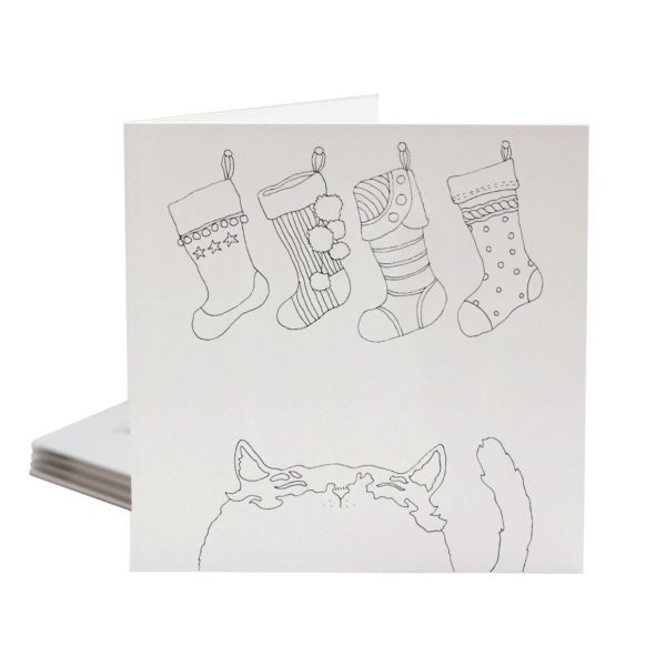 Colour Your Own Christmas greeting cards 6-pack - Image 7