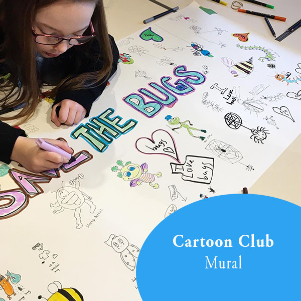 cartoon club Kids online art class