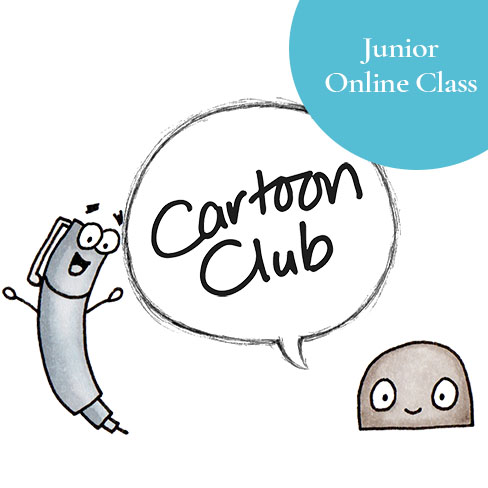 cartoon club Kids online art class