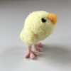 needle felt chick