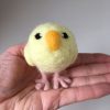 needle felt chick